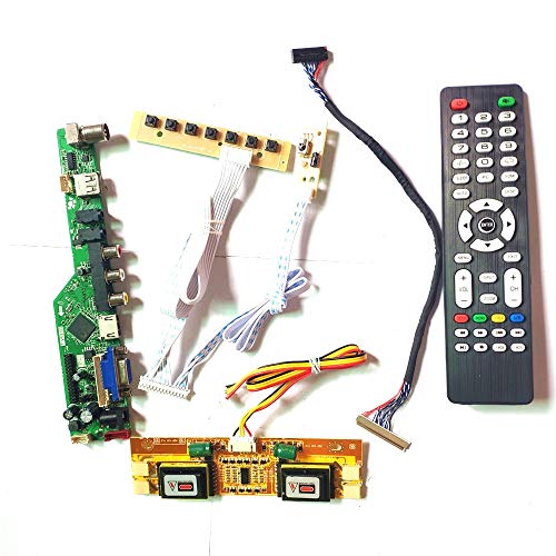 M216H1-L01/L03/L06 Tastatur + Fernbedienung + Wechselrichter LVDS 4CCFL 30Pin T.V53 Drive Card Board LCD Panel Monitor HDMI VGA USB AV RF Kit (M216H1-L01) von U/R