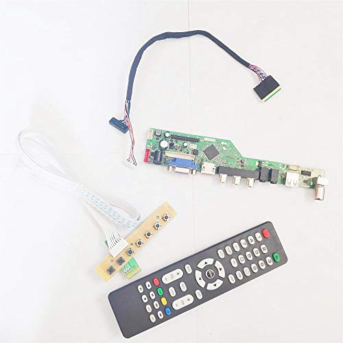 N133BGE-L11/L21/L31 VGA+HDMI+AV+USB+RF 1366 * 768 Notebook PC LVDS 40Pin WLED 13,3 Zoll TV53 Screen Controller Drive Board DIY Kit (N133BGE-L11) von U/R