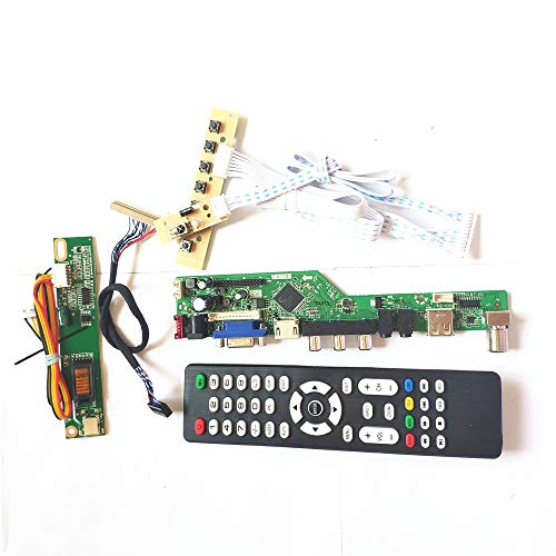 N154I5-L01/L02/L03 T.V53 Drive Card Board HDMI VGA USB AV RF LVDS 1CCFL 30Pin LCD Panel Monitor Tastatur + Fernbedienung + Wechselrichter-Kit von U/R