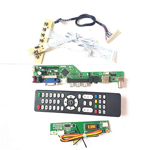 N156B3-L03/L04/L0B LVDS 1CCFL 30-polige Tastatur + Fernbedienung + Wechselrichter LCD Panel Monitor HDMI VGA USB AV RF T.V53 Laufwerkkarten-Set (N156B3-L0B) von U/R