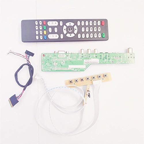 T.V53 Bildschirm Controller Treiber Board DIY Kit für B133XW01 Notebook PC LCD Panel VGA HDMI RF USB LVDS 1366 * 768 40pin 13,3 Zoll WLED (B133XW01 V0) von U/R