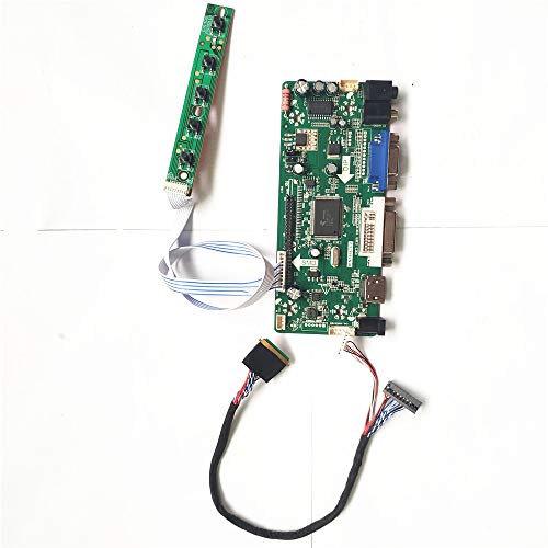 U/R Für HSD101PFW1-A00/A01/A02 HDMI + VGA + DVI LVDS 40Pin WLED 10,1 Zoll Notebook PC LCD M.NT68676 Bildschirm Controller Board 1024 * 576 DIY Kit (HSD101PFW1-A00) von U/R