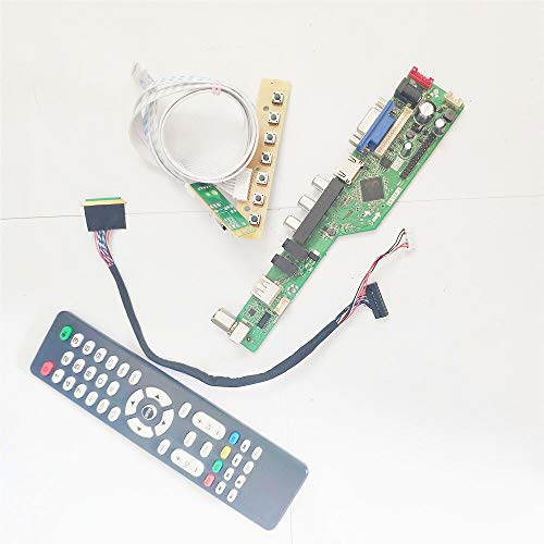 U/R Für LP156WH4-TLP1/TLP2/TLP4 TV VGA + HDMI + AV + USB + RF 15,6 Zoll Bildschirm Controller Drive Board Notebook PC 1366 * 768 LVDS 40-Pin WLED Kit (LP156WH4-TLP4) von U/R