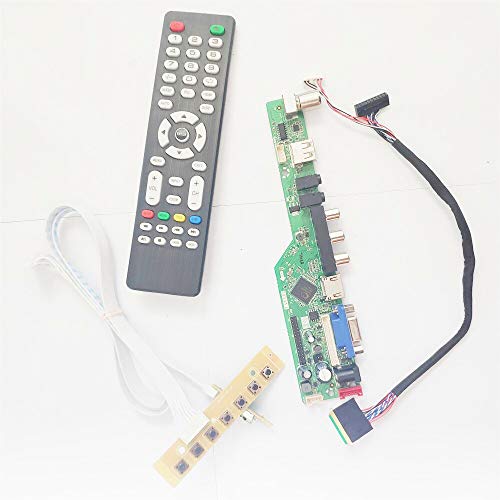 U/R Für LTN156AT09-H01/H02/H03 15,6 Zoll LVDS 40Pin WLED 1366 * 768 T.V Screen Controller Drive Board VGA + HDMI + AV + USB + RF Notebook PC Kit (LTN156AT09-H01) von U/R