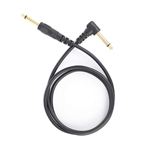 Gitarrenkabel mit vergoldeten Steckern, gerader Stecker auf Stecker, Mono-Instrumentenkabel für Gitarre, Bass, Tastatur, Musikinstrument, 1,5 m, überlegen und kreativ Gitarrenkabel mit vergoldeten Steckern, gerader Stecker auf Stecker, Mono-Instrumentenkabel für Gitarre, Bass, Tastatur, Musikinstrument, 1,5 m, überlegen und kreativ von U-D