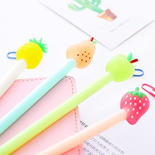 1 Stück Süße Fruchtform Gelstift Kawaii Schreibwaren Stifte Schreibwaren Schulbedarf Bürozubehör Mädchen GeschenkeDauerhaft Nützlich und praktisch Nettes Design Praktisches Design und langlebig von U-K