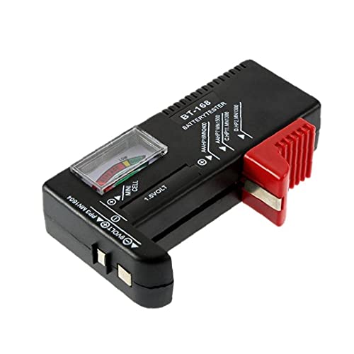 Analoger Batterietester Batterietester für CD 9V 1,5V Knopfzellen BT-168 Praktisches Design und langlebig von U-K