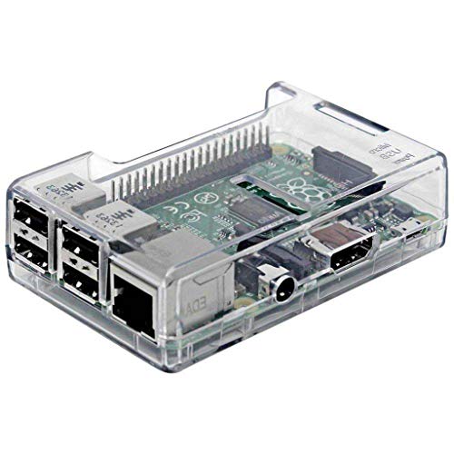 Klares Gehäuse für Raspberry Pi 3 Model B Quad Core/Pi 2 Model B/Pi Model B+ Gehäuse neu veröffentlicht Release Praktisches Design und , 9x6x2.5 cm von U-K