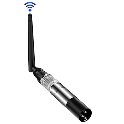 UKing Wireless DMX Controller, Wireless DMX512 Transmitter/Empfänger LED Lighting Controller Arbeit mit DMX-Controller für Moving Head Bühnenlicht Bars UKing Wireless DMX Controller, Wireless DMX512 Transmitter/Empfänger LED Lighting Controller Arbeit mit DMX-Controller für Moving Head Bühnenlicht Bars von U`King