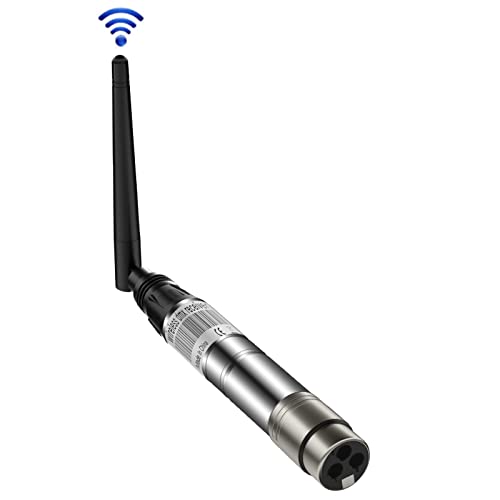 UKing Wireless DMX Controller, Wireless DMX512 Transmitter/Empfänger LED Lighting Controller Arbeit mit DMX-Controller für Moving Head Bühnenlicht Bars UKing Wireless DMX Controller, Wireless DMX512 Transmitter/Empfänger LED Lighting Controller Arbeit mit DMX-Controller für Moving Head Bühnenlicht Bars von U`King