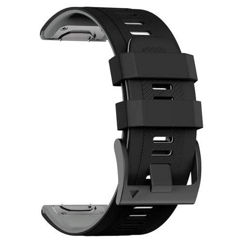 U-LIMVE Armband für Garmin Fenix 8 51mm/Fenix 7X Pro/Fenix 7X/Fenix 6X Pro/Fenix 6X/Fenix 5X/Fenix 3, Silikon QuickFit 26mm Armband für Garmin Descent Mk3i 51mm/Epix Pro 51mm/TACTIX 7 von U-LIMVE