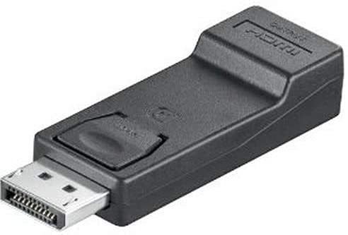 DisplayPort & HDMI-Umwandlungsanschluss DisplayPort-HDMI-Umwandlungsadapter Kein Kabel erforderlich Grafikkarten-Umwandlungsadapter Displayport (männlich) & HDMI (weiblich) Zubehör Praktisch zu trage von U-M