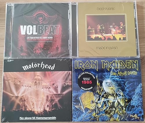 Das Ultimative Metal Fanpaket auf 6 CD alles Klassiker DIO Metallica Black Sabbath Iron Maiden DEEP PURPLE Judas Priest von U N I V E R S A L