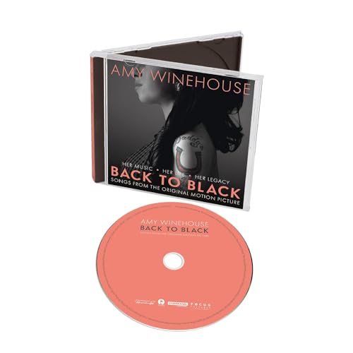 Amy Winehouse, Neues Album 2024, Back to Black: Music from the Original Motion Picture (Film-Soundtracks), CD Jewel mit 12 Songs von U n i v e r s a l M u s i c