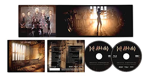 Def Leppard, Neues Album 2023, Drastic Symphonies, CD + Blu-ray von U n i v e r s a l M u s i c