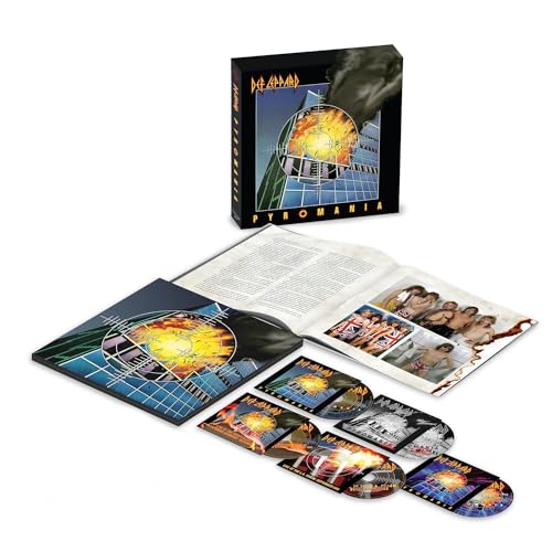 Def Leppard, Neues Album 2024 (Remastered), Pyromania, Limitierte Box-Set 4 CD + Blue-Ray von U n i v e r s a l M u s i c
