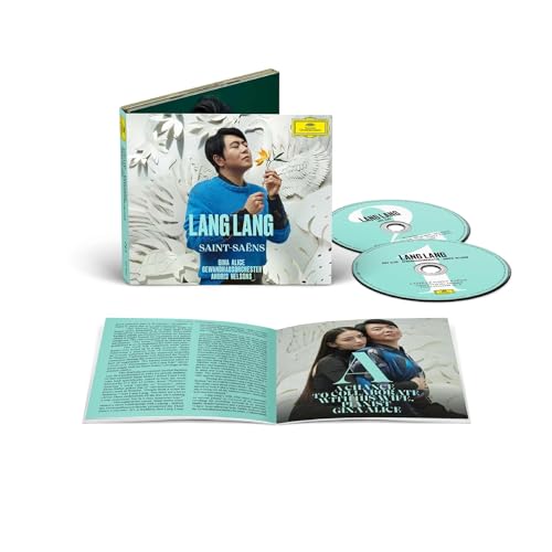Lang Lang, Neues Album 2024, Lang Lang Saint-Saëns, Gina Alice, Gewandhausorchester und Andris Nelson, Doppel-CD, 2 CD Digipack von U n i v e r s a l M u s i c