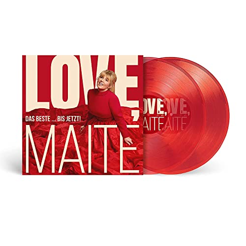 Maite Kelly, Neues Album 2023, Love, Maite-das Beste...Bis Jetzt!, Limitierte Rote Doppel-Vinyl, 2 LP von U n i v e r s a l M u s i c