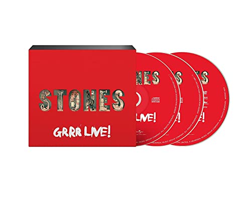 The Rolling Stones, Album Grrr Live ! Live at Newark, CD + DVD von U n i v e r s a l M u s i c