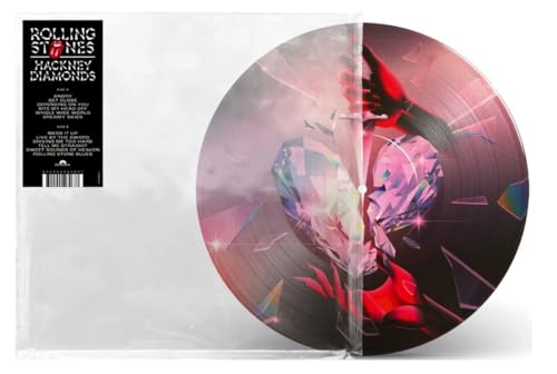 The Rolling Stones, Neues Album 2023, Hackney Diamonds, Limited Edition Exclusive Heavyweight Picture Disc in a clear PVC sl eeve, Vinyl, LP + gratis Rolling Stones Autogrammkarte von U n i v e r s a l M u s i c