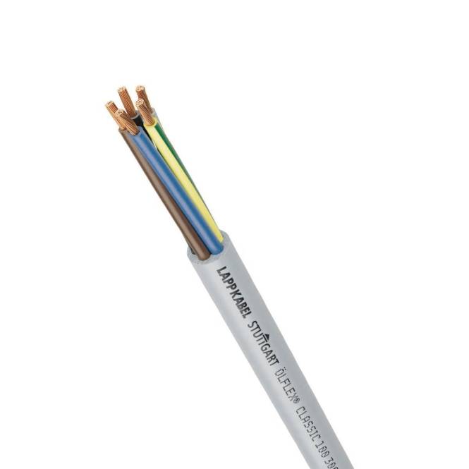 LAPP ÖLFLEX CLASSIC 100 4X0,5 PVC Mantel farbige Adern 00101234/500 (Inhalt 500 Stück) von U. I. Lapp GmbH