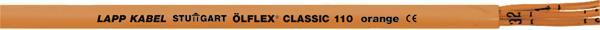 LAPP ÖLFLEX CLASSIC 110 ORANGE 2X1,5 zur Warnkennzeichnung 0019710/1000 von U. I. Lapp GmbH