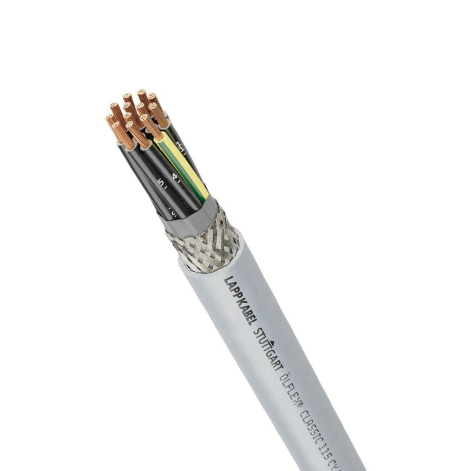 LAPP ÖLFLEX CLASSIC 115 CY 5G2,5 Cu-Schirm ohne Innenmantel 1136405/100 (Inhalt 100 Stück) von U. I. Lapp GmbH