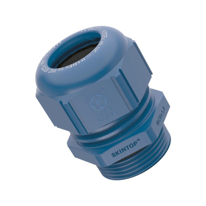 LAPP SKINTOP K-M 16x1,5 ATEX plus blau Verschraubung 54115410 (Inhalt 50 Stück) von U. I. Lapp GmbH