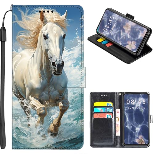 U.DARELIKE Handyhülle für Xiaomi Redmi Note 14 Pro 4G Klappbar Hülle PU Leder Tasche Flip Cover Klapphülle Stoßfeste Schutzhülle mit Kartenfach für Redmi Note 14 Pro 4G Weiße Pferd U.DARELIKE Handyhülle für Xiaomi Redmi Note 14 Pro 4G Klappbar Hülle PU Leder Tasche Flip Cover Klapphülle Stoßfeste Schutzhülle mit Kartenfach für Redmi Note 14 Pro 4G Weiße Pferd von U.DARELIKE