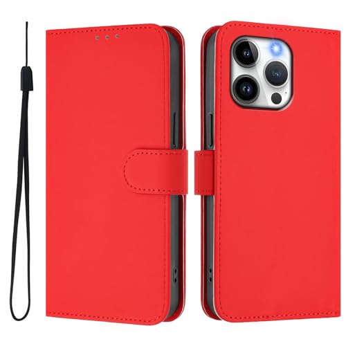 U.DARELIKE Handyhülle für iPhone 14 Pro Max PU Leder Klappbar Einfarbig Flip Cover Bunte Klapphülle mit Magnet Standfunktion Kartenfach Schutzhülle für iPhone 14 Pro Max Rot U.DARELIKE Handyhülle für iPhone 14 Pro Max PU Leder Klappbar Einfarbig Flip Cover Bunte Klapphülle mit Magnet Standfunktion Kartenfach Schutzhülle für iPhone 14 Pro Max Rot von U.DARELIKE