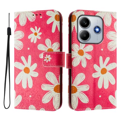 U.DARELIKE Hülle kompatibel mit Xiaomi Redmi Note 14 5G PU Leder Klappbar Bunte Handyhülle Flip Cover Daisy Blumen Muster Klapphülle mit Kartenfach Schutzhülle für Xiaomi Redmi Note 14 5G U.DARELIKE Hülle kompatibel mit Xiaomi Redmi Note 14 5G PU Leder Klappbar Bunte Handyhülle Flip Cover Daisy Blumen Muster Klapphülle mit Kartenfach Schutzhülle für Xiaomi Redmi Note 14 5G von U.DARELIKE
