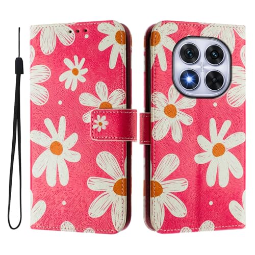 U.DARELIKE Hülle kompatibel mit Xiaomi Redmi Note 14 Pro 5G PU Leder Klappbar Bunte Handyhülle Flip Cover Daisy Blumen Muster Klapphülle mit Kartenfach Schutzhülle für Xiaomi Redmi Note 14 Pro 5G U.DARELIKE Hülle kompatibel mit Xiaomi Redmi Note 14 Pro 5G PU Leder Klappbar Bunte Handyhülle Flip Cover Daisy Blumen Muster Klapphülle mit Kartenfach Schutzhülle für Xiaomi Redmi Note 14 Pro 5G von U.DARELIKE