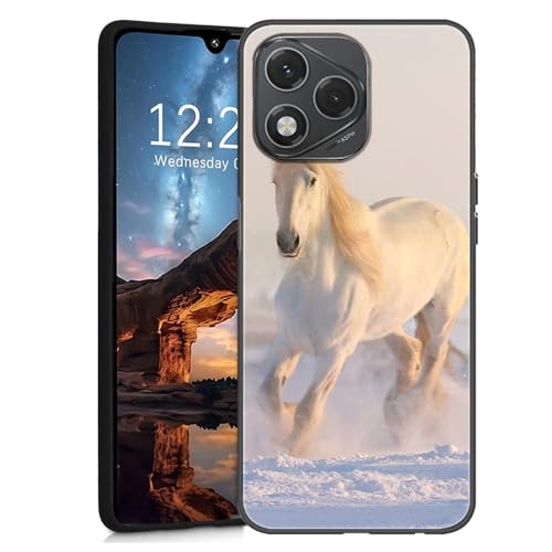 U.DARELIKE Silikon Hülle für Honor 400 Lite Handyhülle Ultra Dünne Weiche Stoßfeste Schutzhülle Tier Muster Slim TPU Bumper Cover für Honor 400 Lite, Weißes Pferd U.DARELIKE Silikon Hülle für Honor 400 Lite Handyhülle Ultra Dünne Weiche Stoßfeste Schutzhülle Tier Muster Slim TPU Bumper Cover für Honor 400 Lite, Weißes Pferd von U.DARELIKE