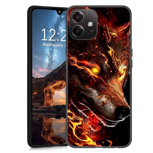 U.DARELIKE Silikon Hülle für Oppo A40 Handyhülle Ultra Dünne Weiche Stoßfeste Schutzhülle Tier Muster Slim TPU Bumper Cover für Oppo A40, Feuer Wolf U.DARELIKE Silikon Hülle für Oppo A40 Handyhülle Ultra Dünne Weiche Stoßfeste Schutzhülle Tier Muster Slim TPU Bumper Cover für Oppo A40, Feuer Wolf von U.DARELIKE
