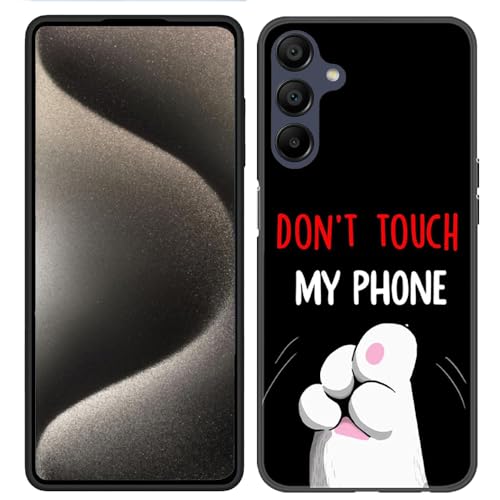 U.DARELIKE Silikon Hülle für Samsung Galaxy A55 5G Handyhülle Ultra Dünne Weiche Stoßfeste Schutzhülle Niedlich Don't Touch Phone Muster Slim TPU Bumper Cover für Samsung Galaxy A55 5G U.DARELIKE Silikon Hülle für Samsung Galaxy A55 5G Handyhülle Ultra Dünne Weiche Stoßfeste Schutzhülle Niedlich Don't Touch Phone Muster Slim TPU Bumper Cover für Samsung Galaxy A55 5G von U.DARELIKE