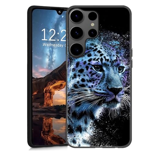 U.DARELIKE Silikon Hülle für Samsung Galaxy S25 Ultra Handyhülle Ultra Dünne Weiche Stoßfeste Schutzhülle Tier Muster Slim TPU Bumper Cover für Samsung Galaxy S25 Ultra, Blau Gepard U.DARELIKE Silikon Hülle für Samsung Galaxy S25 Ultra Handyhülle Ultra Dünne Weiche Stoßfeste Schutzhülle Tier Muster Slim TPU Bumper Cover für Samsung Galaxy S25 Ultra, Blau Gepard von U.DARELIKE