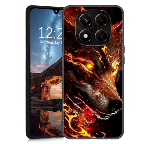 U.DARELIKE Silikon Hülle für Xiaomi Redmi Note 14 Pro Plus Handyhülle Ultra Dünne Weiche Stoßfeste Schutzhülle Tier Muster Slim TPU Bumper Cover für Redmi Note 14 Pro Plus, Feuer Wolf U.DARELIKE Silikon Hülle für Xiaomi Redmi Note 14 Pro Plus Handyhülle Ultra Dünne Weiche Stoßfeste Schutzhülle Tier Muster Slim TPU Bumper Cover für Redmi Note 14 Pro Plus, Feuer Wolf von U.DARELIKE
