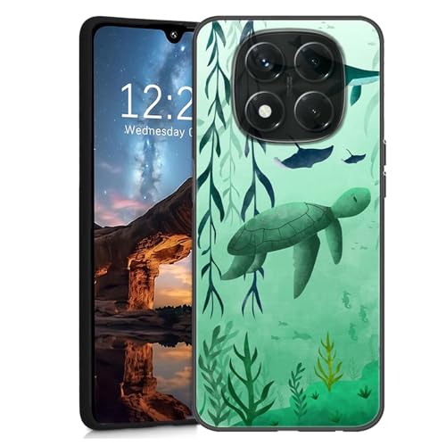 U.DARELIKE Silikon Hülle für Xiaomi Redmi Note 14 Pro Plus Handyhülle Ultra Dünne Weiche Stoßfeste Schutzhülle Tier Muster Slim TPU Bumper Cover für Redmi Note 14 Pro Plus, Schildkröte Blätter U.DARELIKE Silikon Hülle für Xiaomi Redmi Note 14 Pro Plus Handyhülle Ultra Dünne Weiche Stoßfeste Schutzhülle Tier Muster Slim TPU Bumper Cover für Redmi Note 14 Pro Plus, Schildkröte Blätter von U.DARELIKE