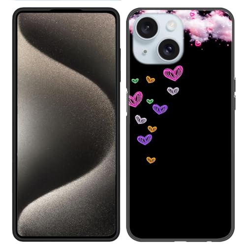 U.DARELIKE Silikon Hülle für iPhone 15 Plus Handyhülle Ultra Dünne Weiche Stoßfeste Schutzhülle Niedlich Herz Wolken Muster Slim TPU Bumper Cover für iPhone 15 Plus U.DARELIKE Silikon Hülle für iPhone 15 Plus Handyhülle Ultra Dünne Weiche Stoßfeste Schutzhülle Niedlich Herz Wolken Muster Slim TPU Bumper Cover für iPhone 15 Plus von U.DARELIKE