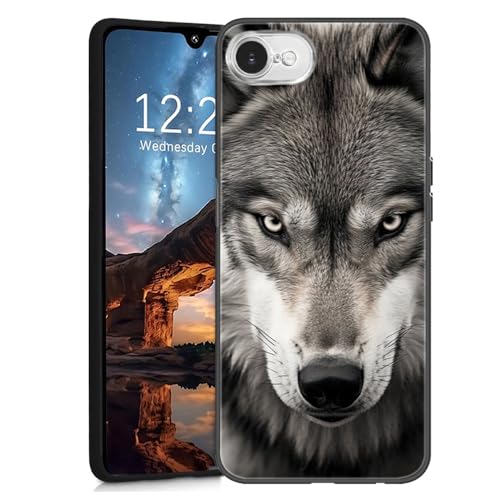 U.DARELIKE Silikon Hülle für iPhone 16e Handyhülle Ultra Dünne Weiche Stoßfeste Schutzhülle Tier Muster Slim TPU Bumper Cover für iPhone 16e, Wilder Wolf U.DARELIKE Silikon Hülle für iPhone 16e Handyhülle Ultra Dünne Weiche Stoßfeste Schutzhülle Tier Muster Slim TPU Bumper Cover für iPhone 16e, Wilder Wolf von U.DARELIKE
