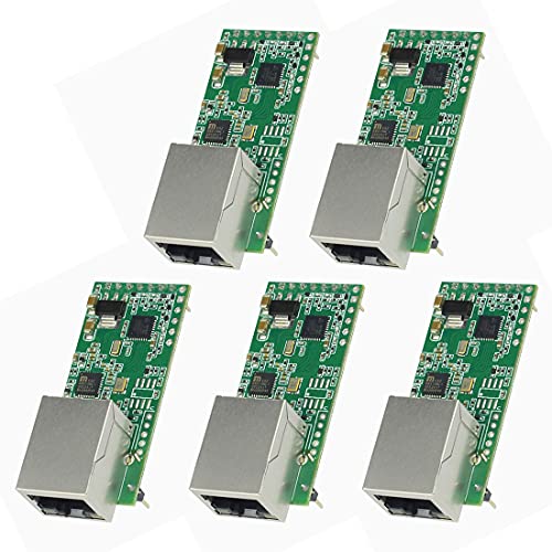 USR 5 PCS USR-TCP232-T2 Kleiner Serieller Ethernet-Konverter UART TTL auf Ethernet TCPIP Modul von U.S.R.