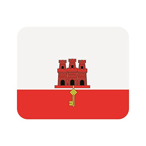 U24 Mousepad Textil Gibraltar Fahne Flagge Mauspad U24 Mousepad Textil Gibraltar Fahne Flagge Mauspad von U24