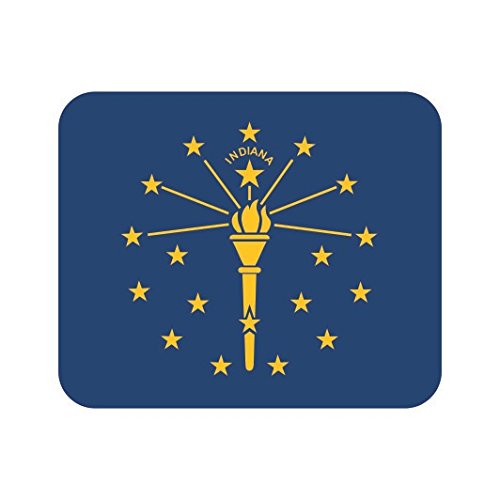 U24 Mousepad Textil Indiana Fahne Flagge Mauspad von U24