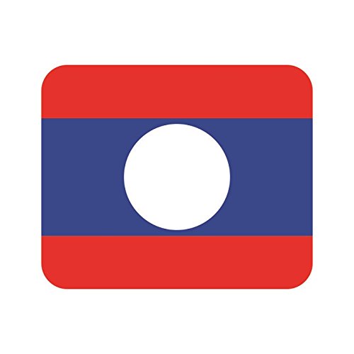 U24 Mousepad Textil Laos Fahne Flagge Mauspad von U24