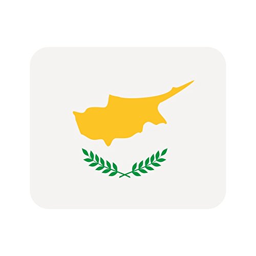 U24 Mousepad Textil Zypern Fahne Flagge Mauspad von U24