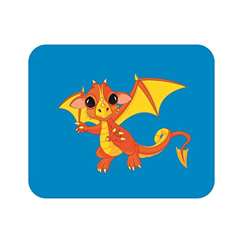 U24 Mousepad Textil orangener Babydrachen Mauspad U24 Mousepad Textil orangener Babydrachen Mauspad von U24