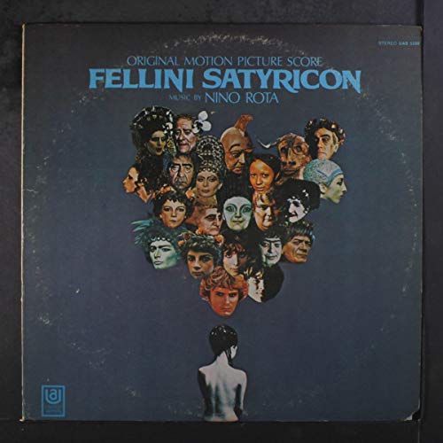 fellini satyricon LP von UA