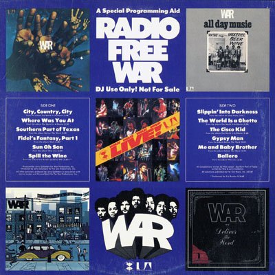 radio free war LP von UA
