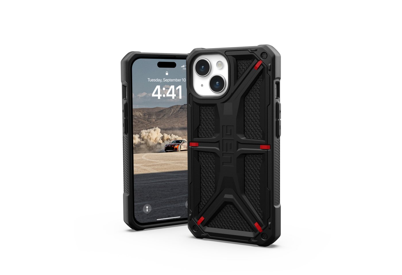 UAG Handyhülle Monarch - iPhone 15 Hülle, [Wireless-Charging kompatibel, Fallschutz nach Militärstandard] von UAG