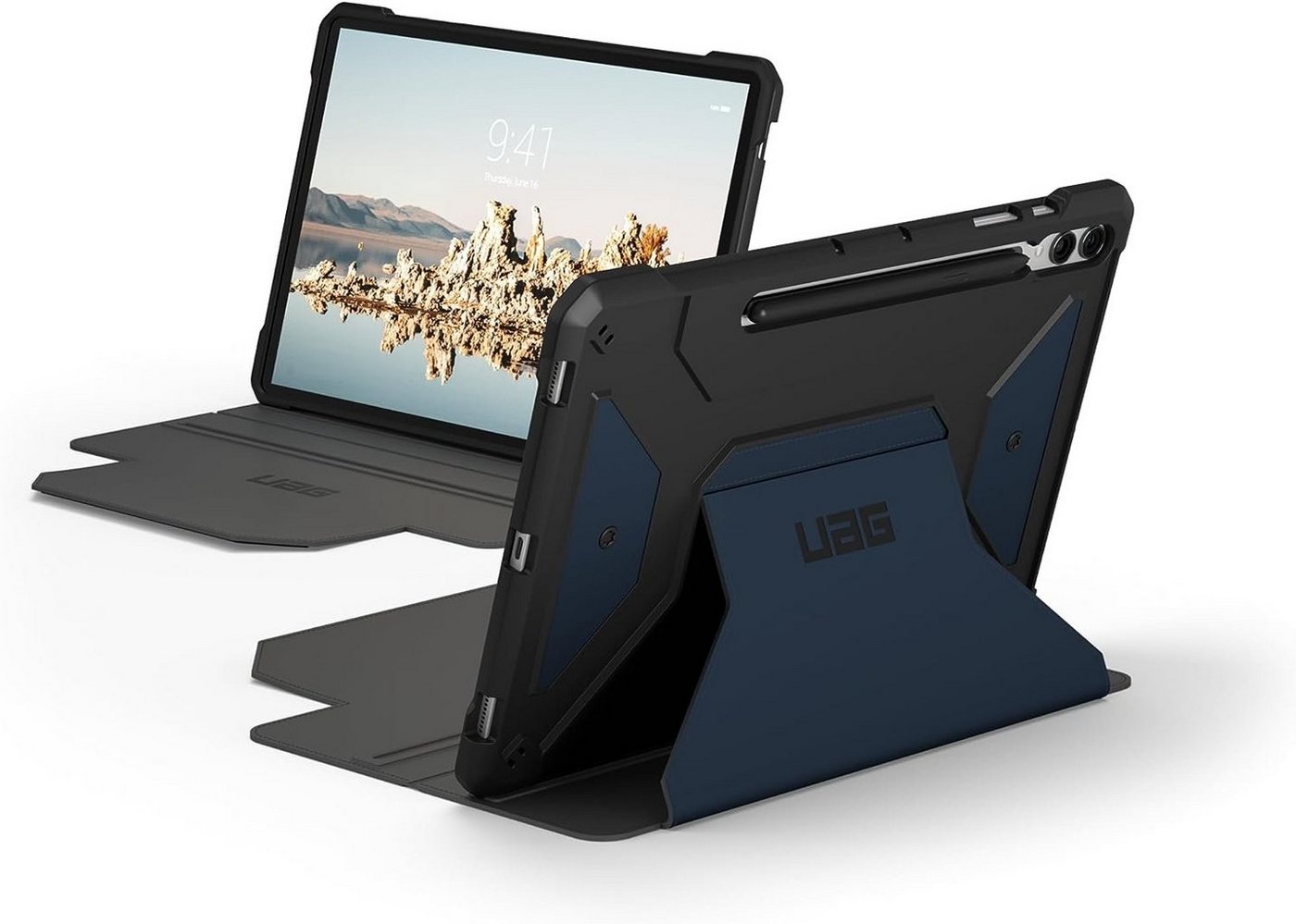 UAG Tablet-Hülle Metropolis SE, [Samsung Galaxy Tab S9+ (Plus) Hülle, S-Pen kompatibel] von UAG